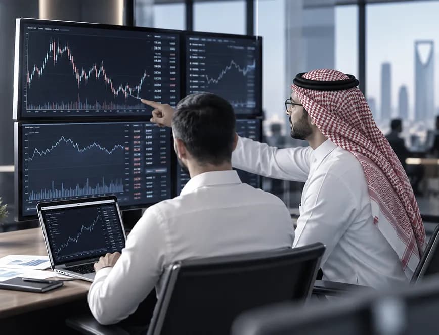 Analyst building a coverage model.